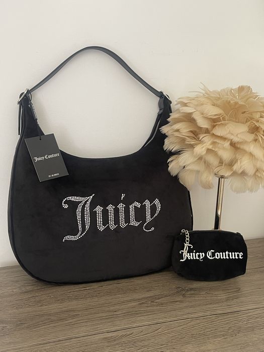 Torebka shopperka A4 juicy Couture diamenciki