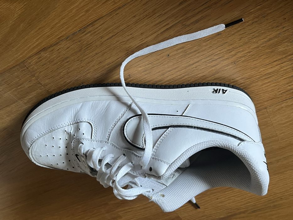 Air force 1, branco e preto