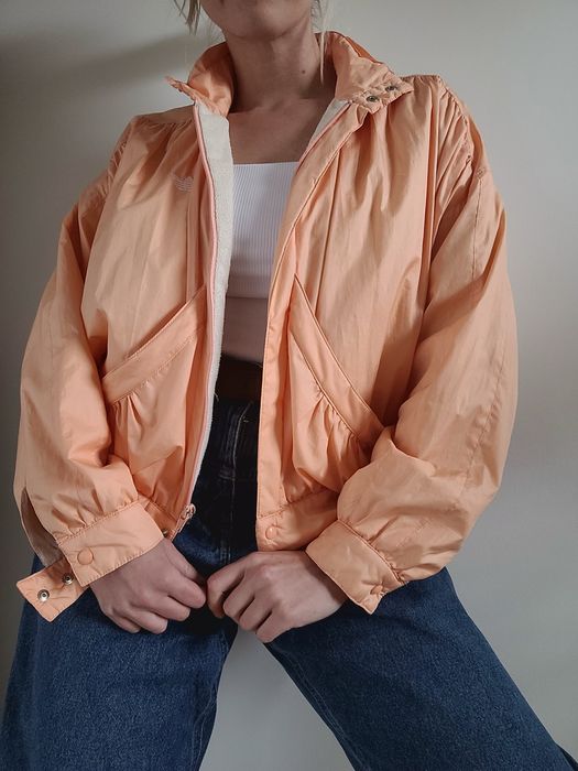 Oldschoolowa kurtka bomber 90s unikat vintage Adidas