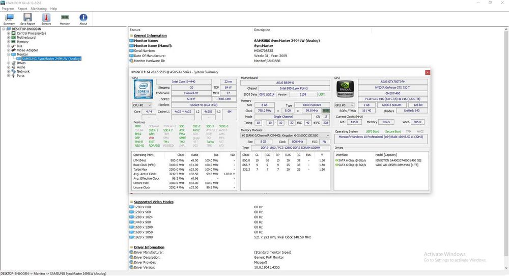 Computador I5 gtx 750Ti