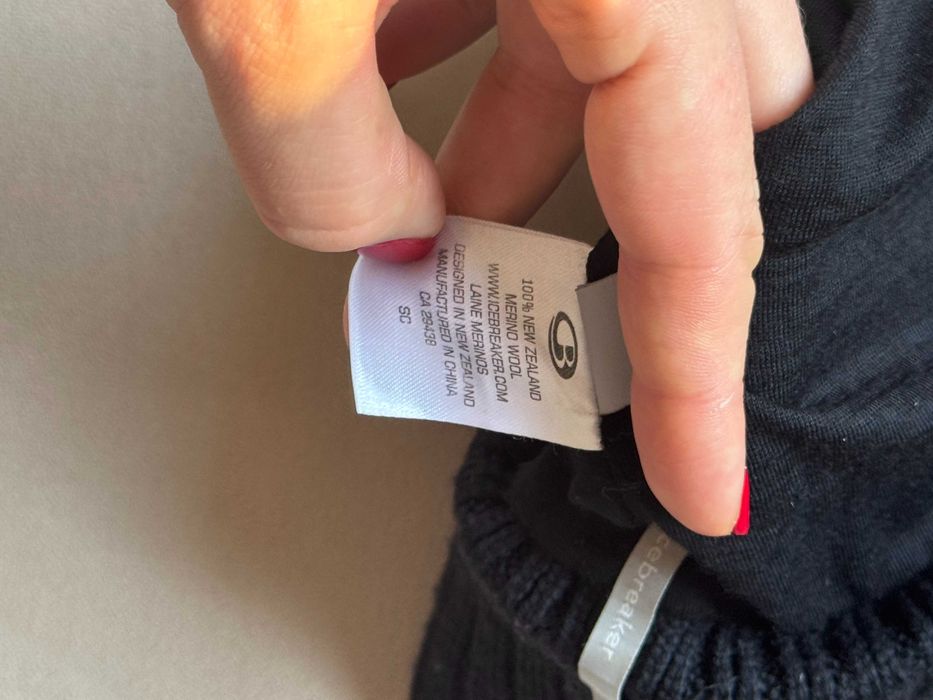 icebreaker czapka wełniana 100% wool merino naturalna 100% wełna