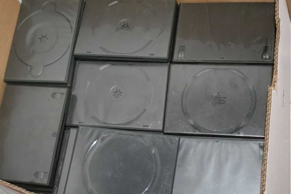 Capas para DVD ou CD - Pretas finas NOVAS ( ler anuncio)