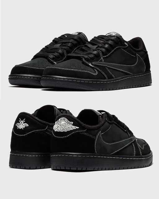 Air Jordan 1 Low Triple Black – Street Minimal