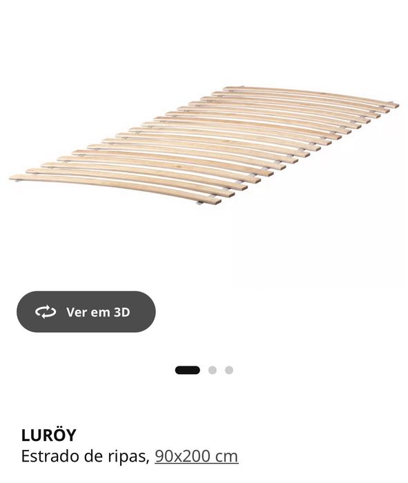 Cama de Pinho NEIDEN 90X200