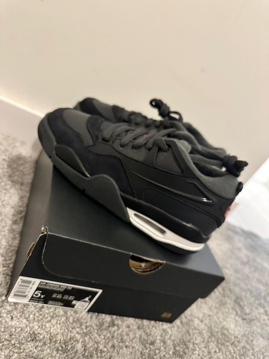 Nike Air Jordan 4RM GS Czarne UNISEX NOWE Oryginał