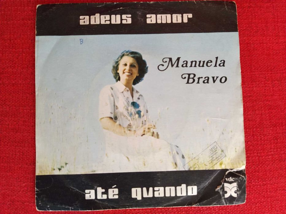 Single Adeus Amor + Até Quando - Manuela Bravo