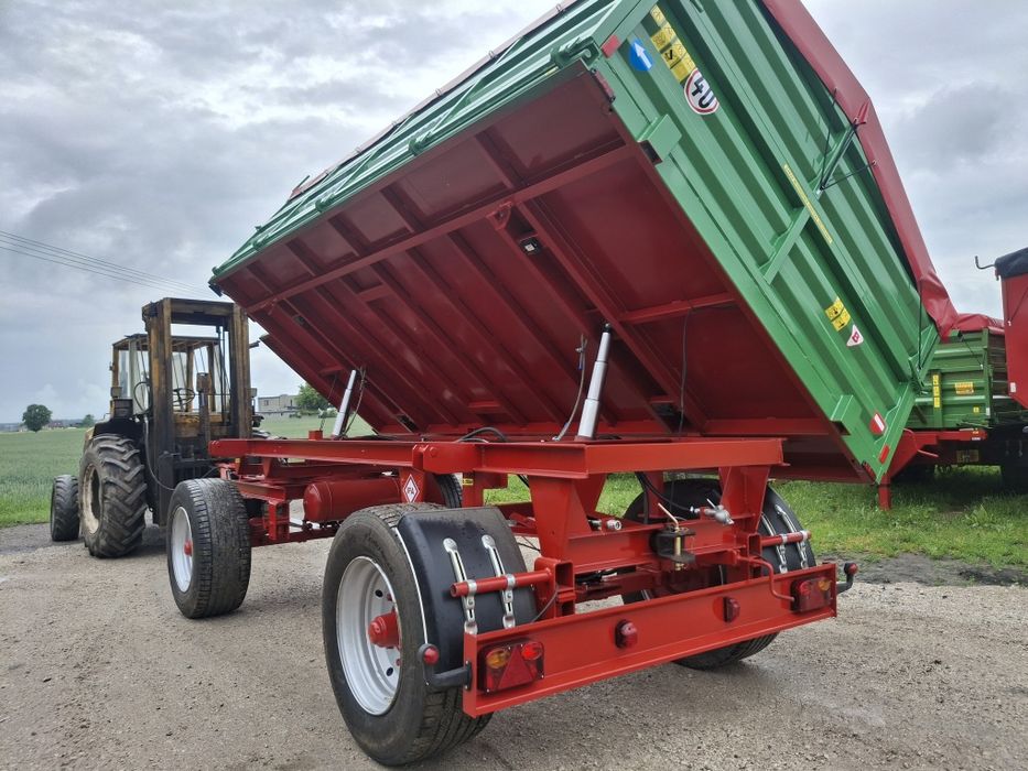 Przyczepa IFA HL6011 nie HW8011 wywrotka na boki