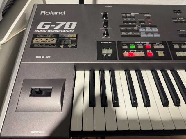 Roland G70 V2 – Pronto a Trabalhar!