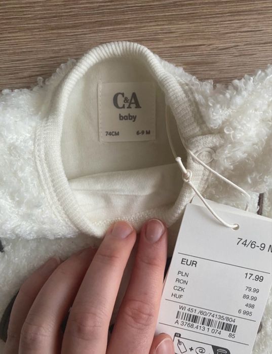 Komplet C&A rozm. 74