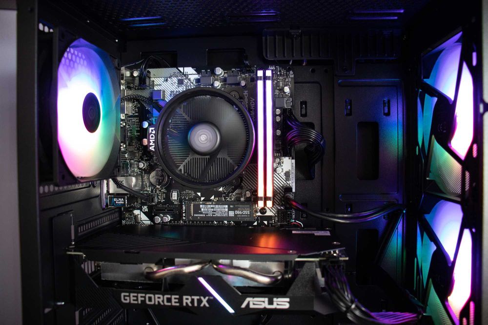 Komputer Gamingowy Ryzen 5 3600 RTX 2060 16GB RAM 1 TB SSD **DOWÓZ