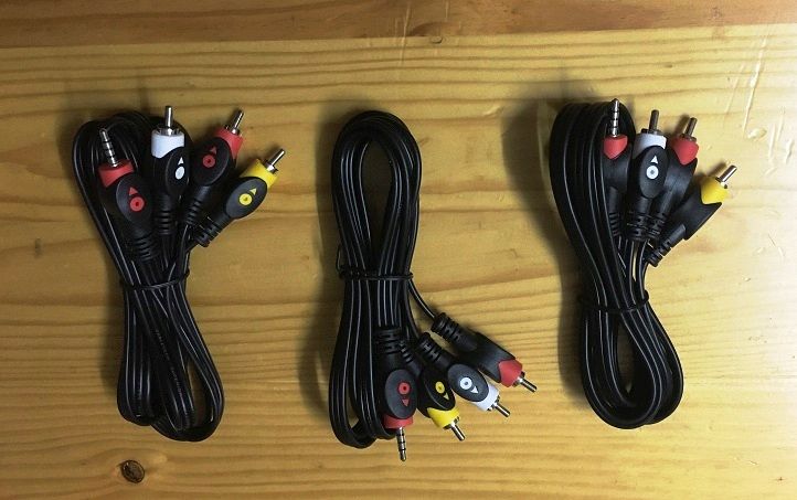 Cabo Jack 3,5mm Macho - 3 RCA Macho (1,5 mts)64585635251331123