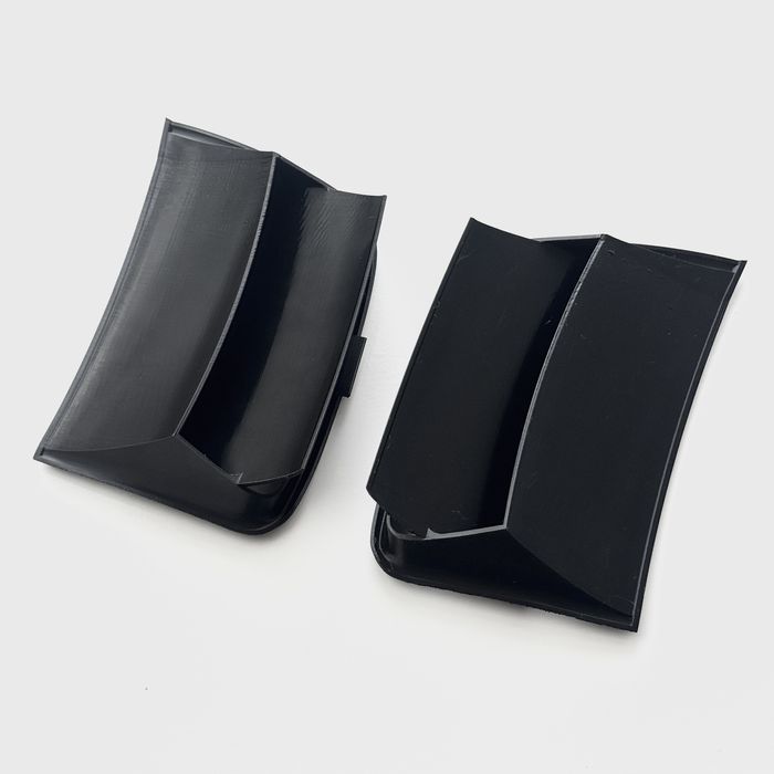 Бокові повітрозабірники, жабри в бампер Skoda Octavia (як milotec, rs)