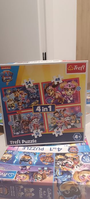 Puzzle psi patrol  memo książka