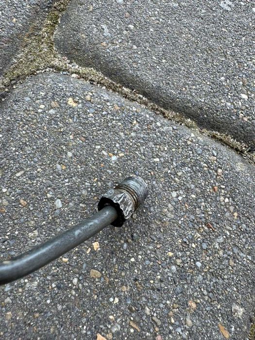 Yamaha YFM 550 / 700 Grizzly przewod hamulca tyl OEM 2007-2015