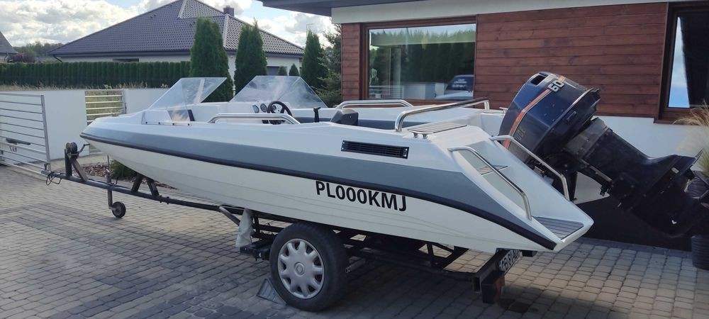 łódź motorowa, motorówka,  5,4m