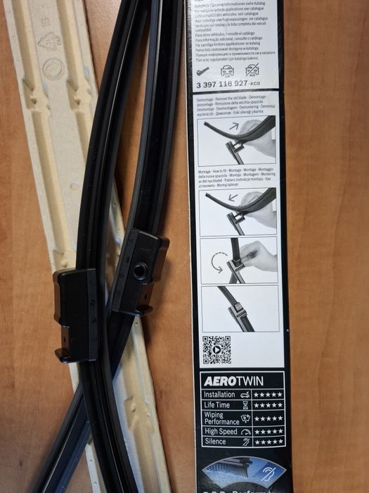 pióro wycieraczki bosch aerotwin podwójne 530/475 mm VW