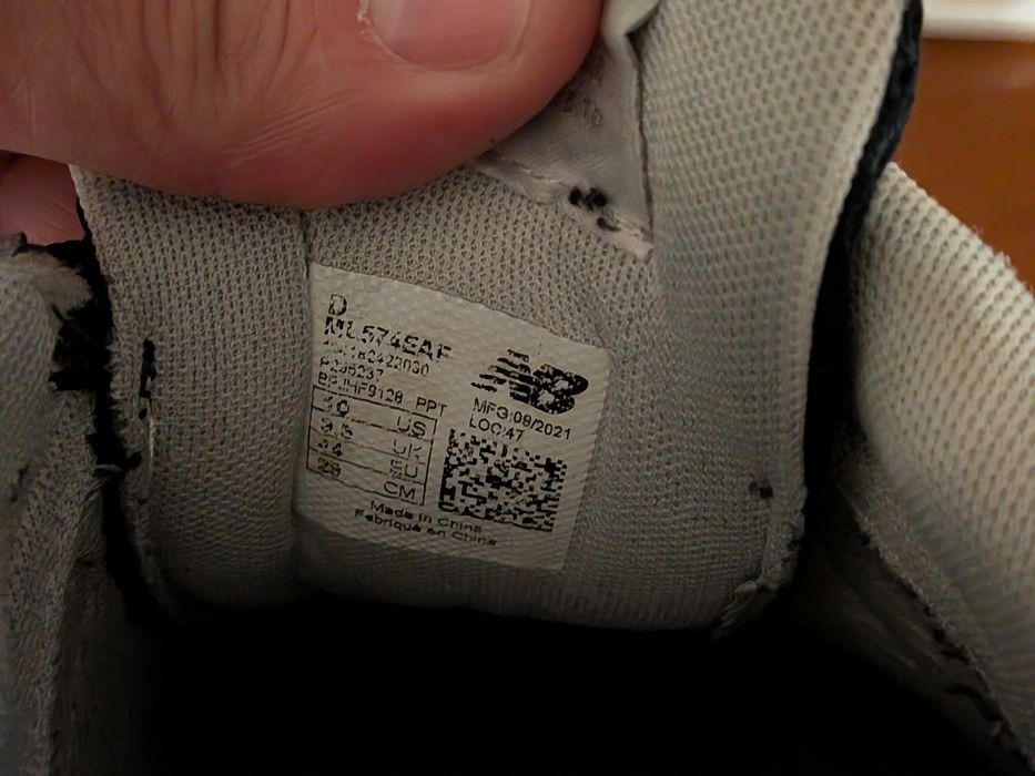 New Balance 574 (2 unidades) + Merrel (1 unidade) usados