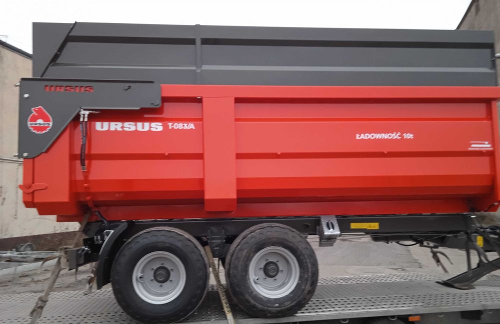 Przyczepa rolnicza skorupowa tandem Ursus T-083/A 10 ton wywrotka