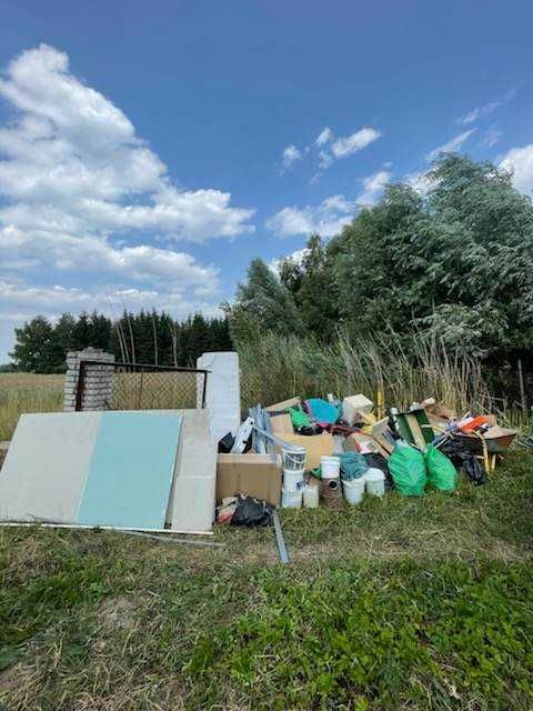 Wywóz gruzu odpadów po remoncie budowie utylizacja śmieci stare meble