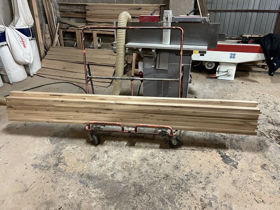 Deski debowe czterostronie strugane