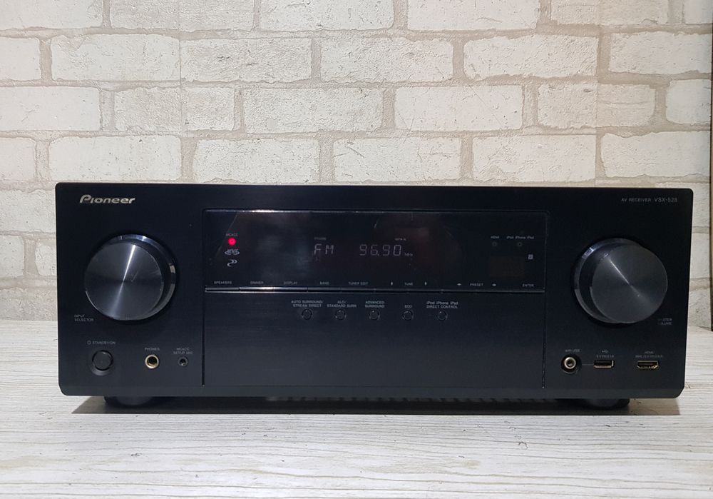 Пульт! 5.1AV-ресивер Pioneer VSX-528-K,5*130 Вт!HDMI,USB,4К,AirPlay