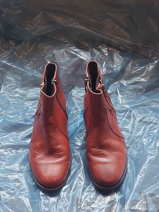 Botki damskie skórzane rozmiar 36 firma Korzeniowski