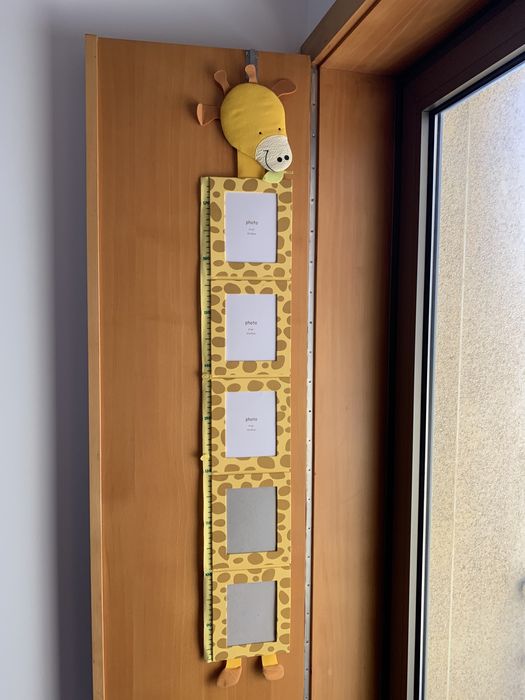Children's Wall Height Measuring Tape with Photos