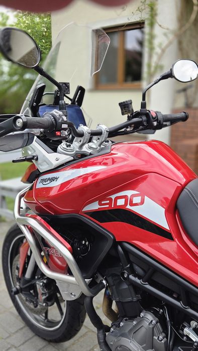 Triumph Tiger 900 GT Pro 21 tys km kufry serwis ASO