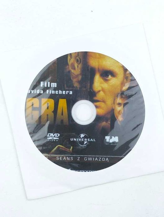 Gra film DVD płyta