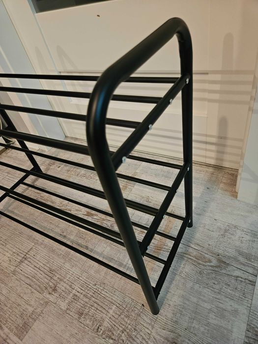 Pudełka z 3 poziomami czarna dom przechowywanie