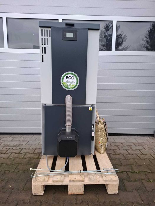 Kocioł na pellet Slimet 15 kW górny zasobnik Zum Smart Fire Kipi piec