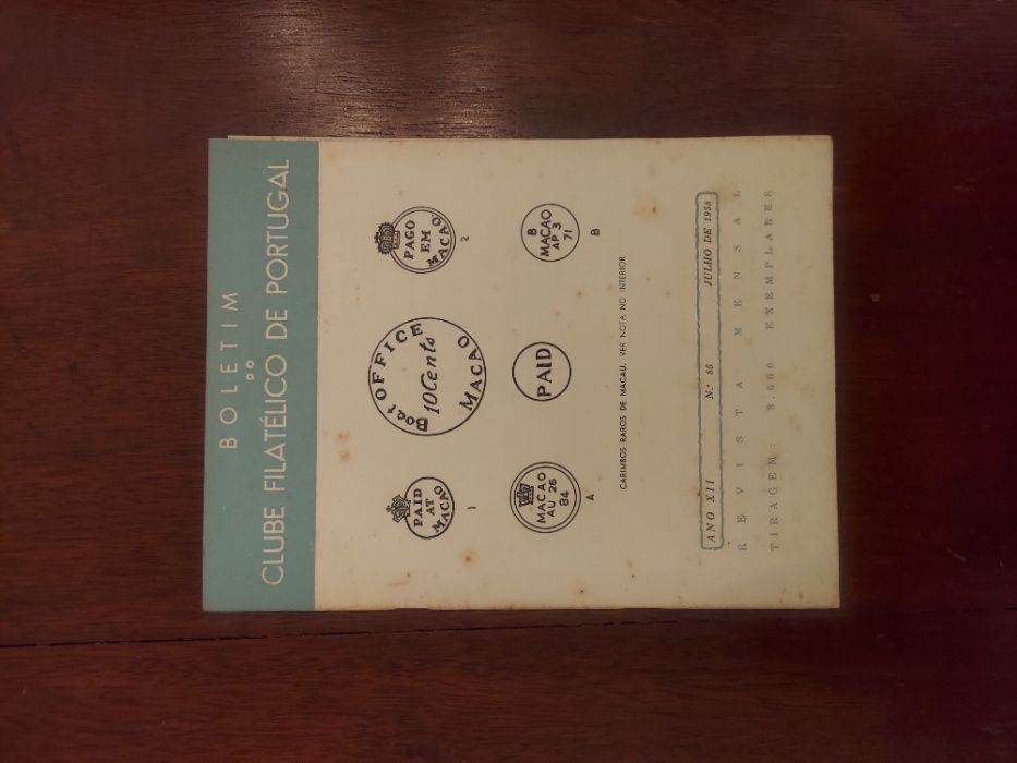Lote de 30 Revistas - Boletim Filatélico de Portugal - Vários Anos