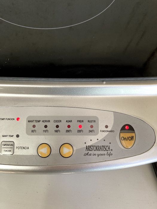 Placa de indução portátil Aristokratisch