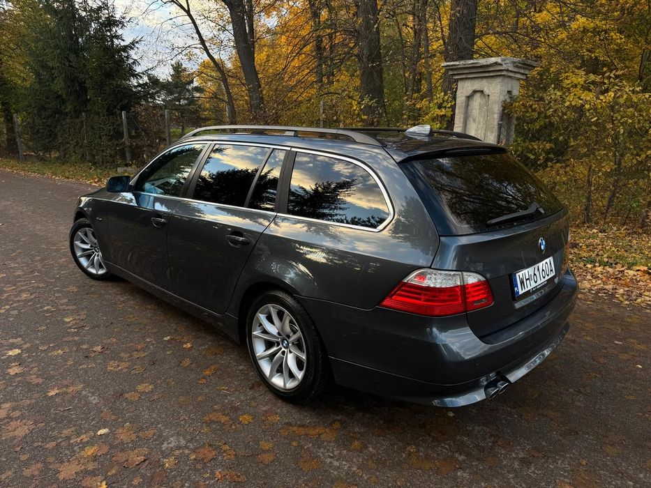 BMW Seria 5 BMW Touring 3.0d Automat 6HP Nawic CIC Grzane Fotele Skóry Alu