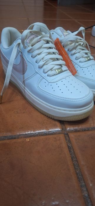 Nike Air Force 1 '07 SE (Sail/Rose Gold) novo  nao foi usado