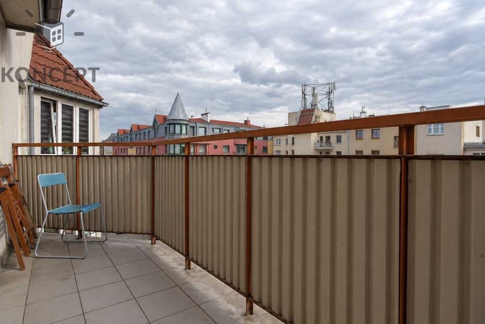 Dwa niezależne pokoje | ul. Piwna | Balkon | od 1.10