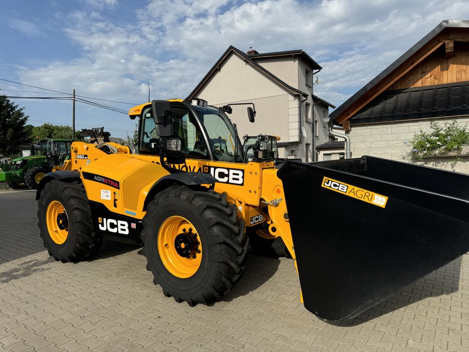 JCB 560-80 AGRI XTRA 2022r. DUALTECH VT 3380h, agri pro, super