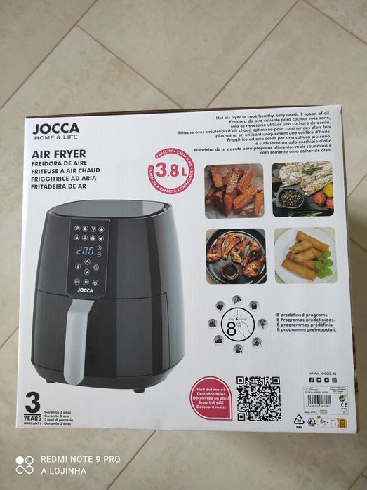 Air fryer jocca 3.80l