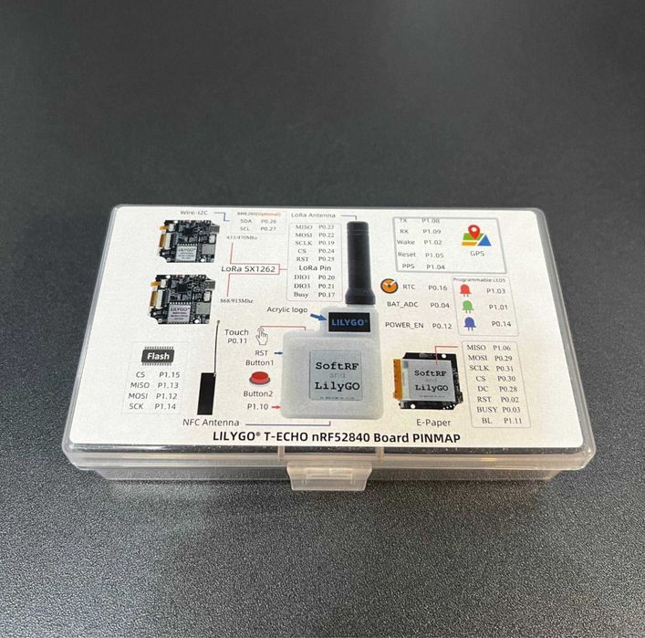 LilyGO T-Echo | Meshtastic, 433Mhz