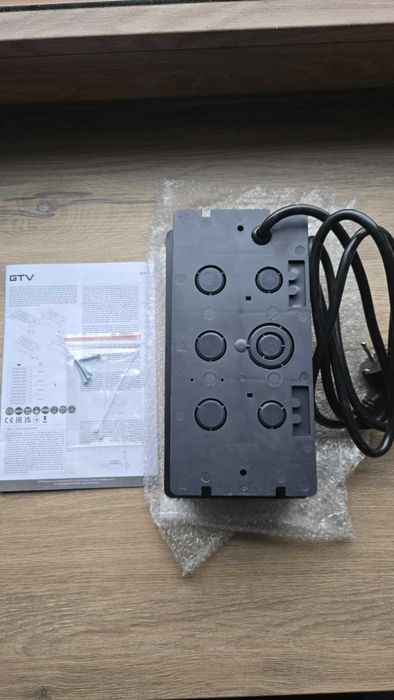 Gniazdo meblowe przedłużacz blatowy GTV SOFT 3x gniazdo - 2 sztuki