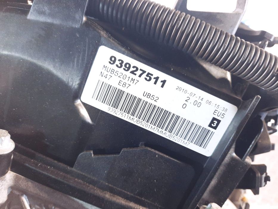 MOTOR COMPLETO BMW 2.0D 16V 177CV N47D20C SERIE 1 E81 E82 E87 E 88 SERIE 3 E90 E91 E92 E93
