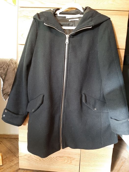 Mango płaszcz Audrey S wełna