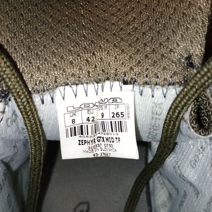 Buty lowa zephyr GTX MID tf