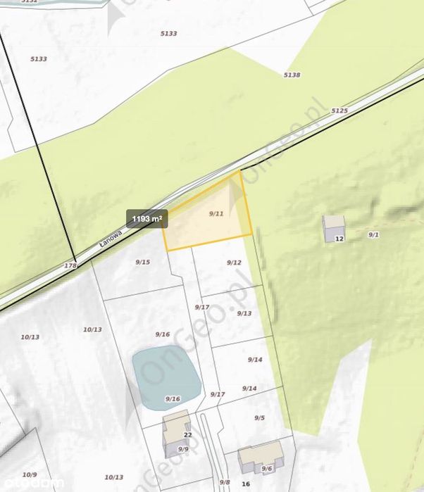 Działka budowlana 1193 m² | Chwaszczyno | Las | 20 min od Gdyni - Widok 2