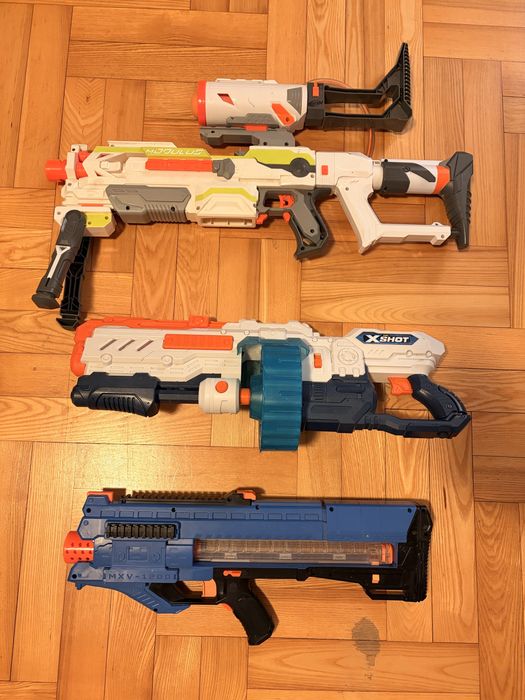 Komplet 3 karabinów NERF