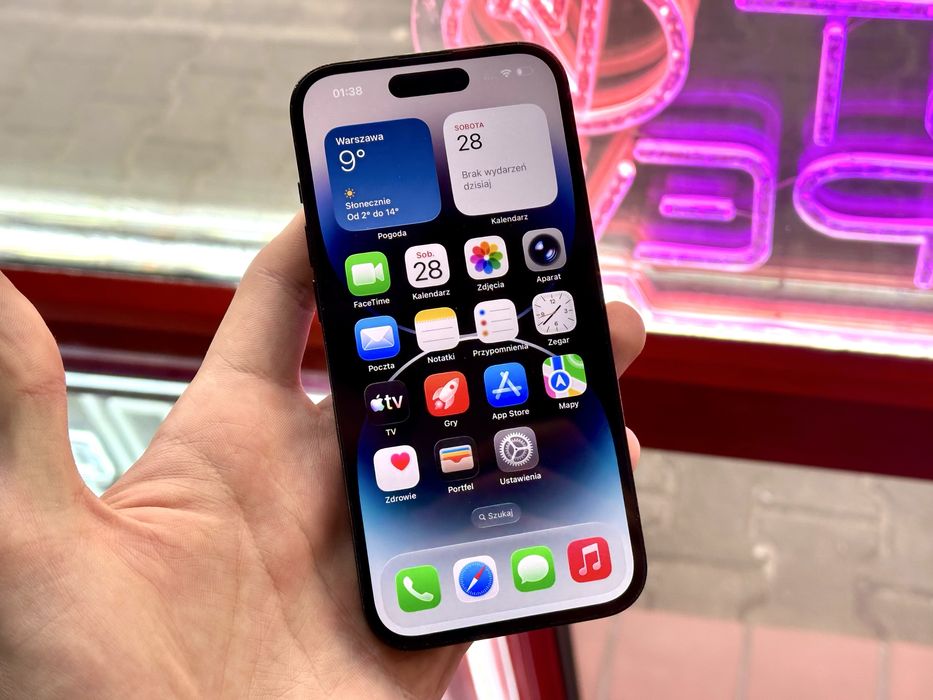 iPhone 14 Pro - 92% bateria - Space Black / Czarny