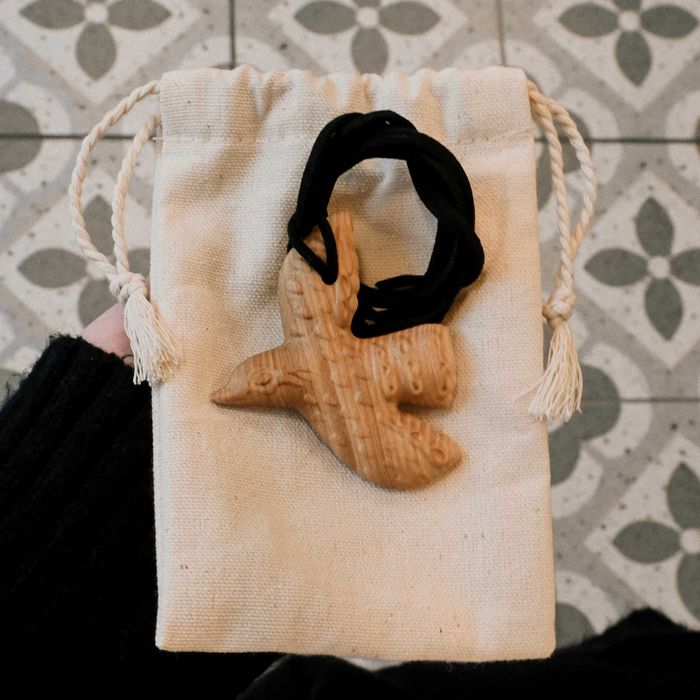 Гуска - прикраса з дерева