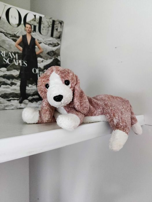 Мягкая игрушка собака ty