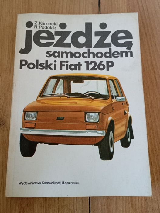 Zestaw książek auta prl