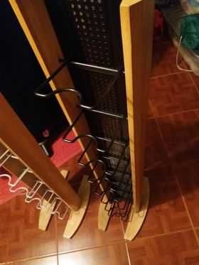 Suporte para CDs (cinzento)